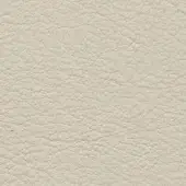 Flax leather texture sample with a dense pebbled grain, matte finish, and warm off-white color; labeled “frag > leather > tiepolo > flax 320”.